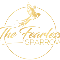 The Fearless Sparrow logo with transparent background